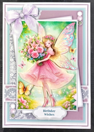 Lovely Pink Fairy Wishes by Linda Short