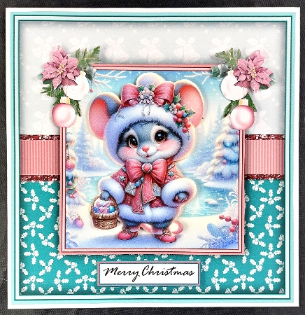 Festive Mouse Girl - Mini Kit by Linda Short