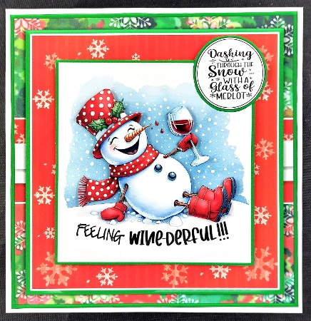 Merry Snowman Kit-15 by Linda Short