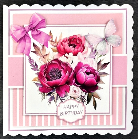 Set of 4 ~ Summer Blooms by Linda Short