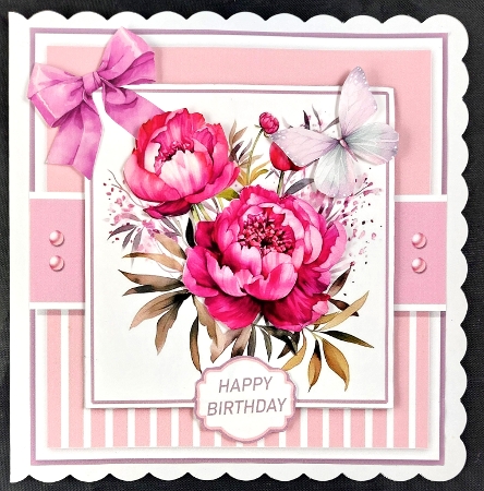 Set of 4 ~ Summer Blooms by Linda Short