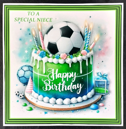 Football Cakes 1 by Linda Short
