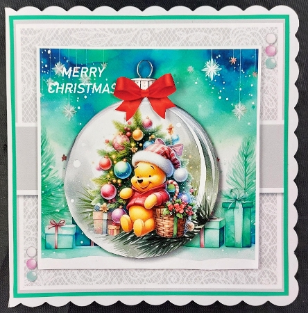 Beautiful Winnie The Pooh Christmas Bauble Featured Gallery Photo