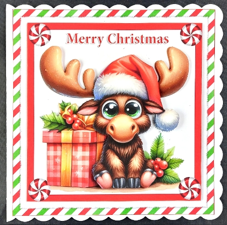cup1387585_1209 - 7x7 The Christmas reindeer choice of four mini kit