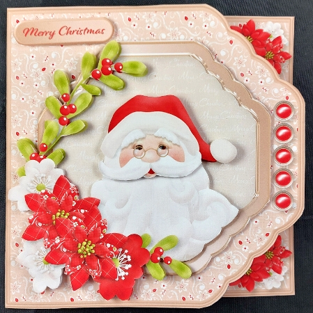 cup1388858_1648 - Santa Claus - Cut Corners Card Mini Kit