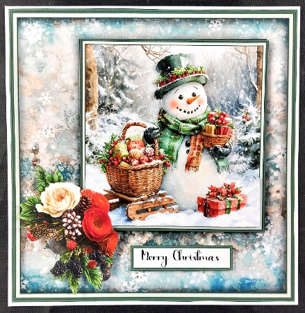 Snowman Joy - 6x6 Mini Kit by Linda Short