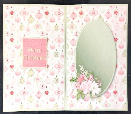 Pastel Christmas - Squares Card Mini Kit by Linda Short