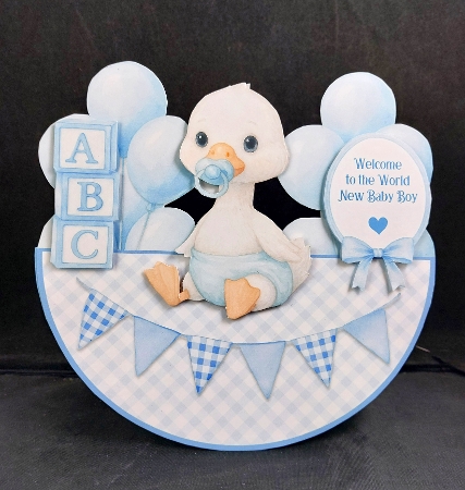 cup1392371_57683 - 7x7 BABY BOY GOSLING rocker card