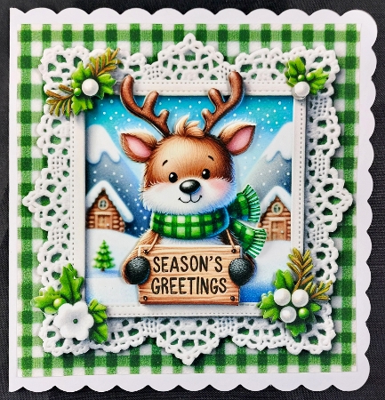 Joly reindeer by Linda Short