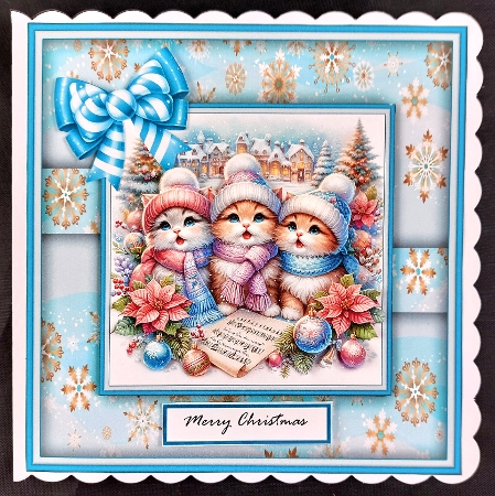 Christmas is Coming 1 - Mini Kit REQUEST 8x8 by Linda Short