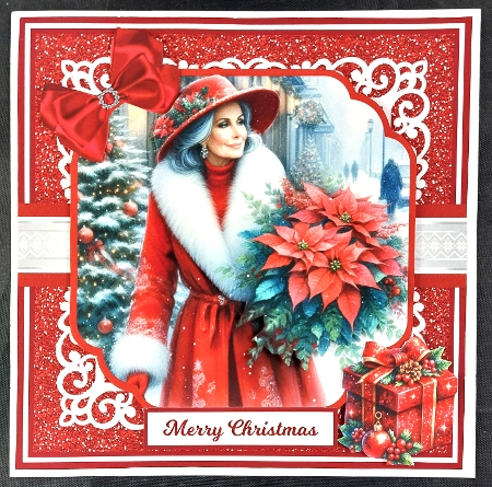 THE CHRISTMAS COAT  6x6 5x7 by Linda Short