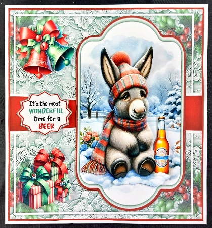 Its The Most Wonderful Time For A Beer 8x8 - REQUEST by Linda Short