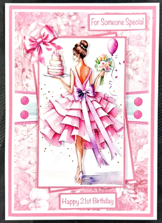Pretty In Pink Mini Kit 5x7 by Linda Short