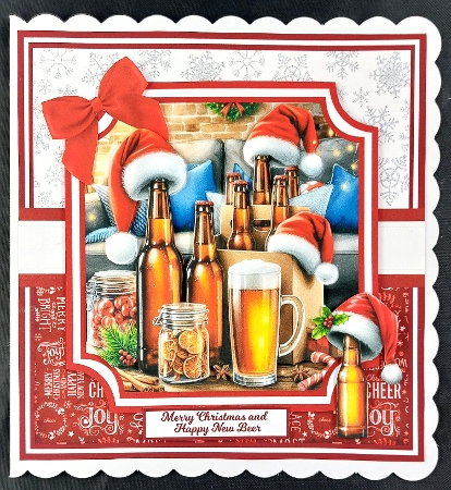 8x8 HOPPY CHRISTMAS request by Linda Short