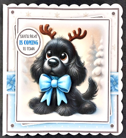 Happy Woofmas 4 Mini Kit by Linda Short