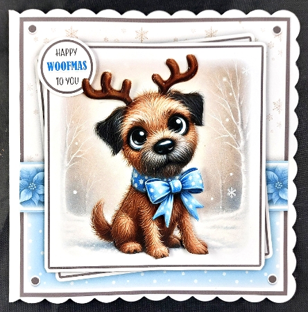 Happy Woofmas 4 Mini Kit by Linda Short