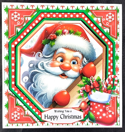 Crazy Santa 4 by Linda Short