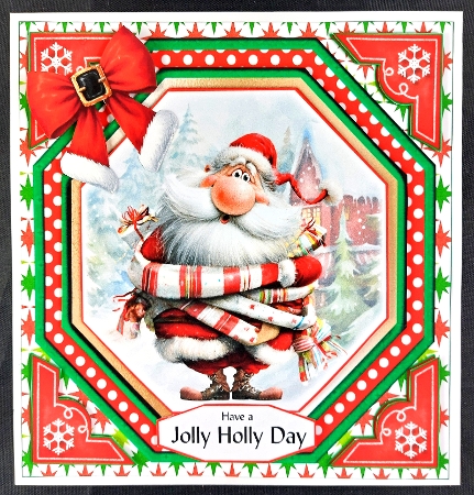 Crazy Santa 4 by Linda Short