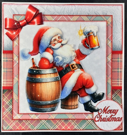 Christmas Beers Mini Kit 7X7 by Linda Short
