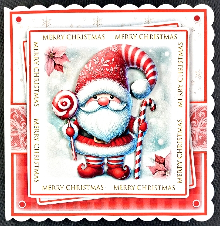 Santa Gnome Mini Kit by Linda Short