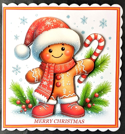 Cute Gingerbread by Linda Short