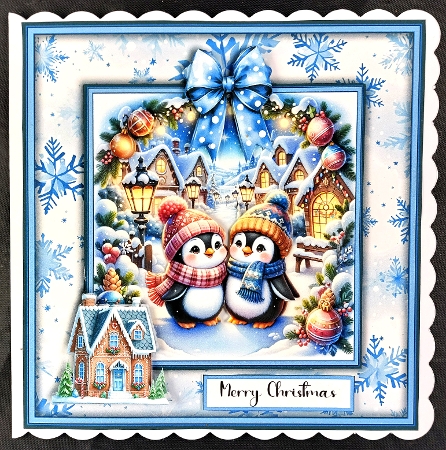 Christmas Friends - Mini Kit REQUEST 8x8 by Linda Short