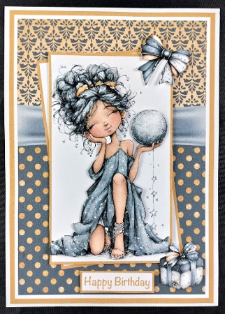 Happy Birthday #3 Mini Kit 5x7 by Linda Short