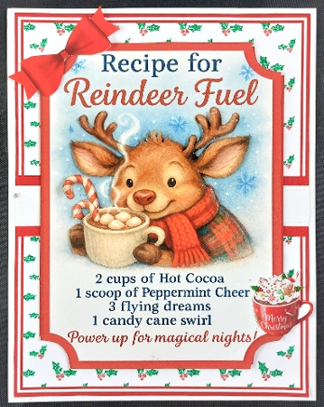 CHRISTMAS RECIPES set 3 - 5x7 by Linda Short