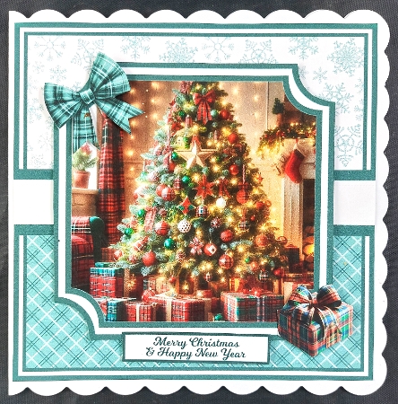 THE TARTAN TREE 6x6 & 5x7 by Linda Short