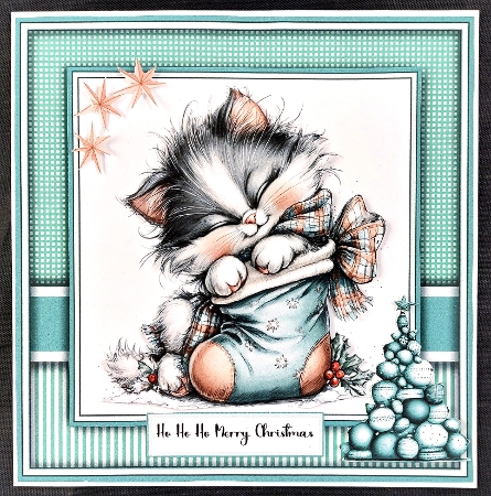 Whimsical Christmas 1 - Mini Kit 6x6 by Linda Short