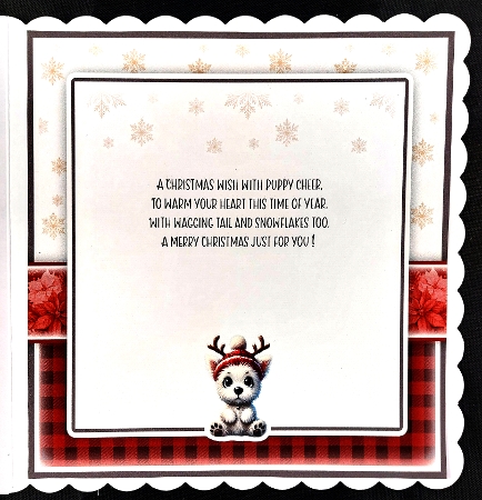 Happy Woofmas Westie Mini Kit by Linda Short