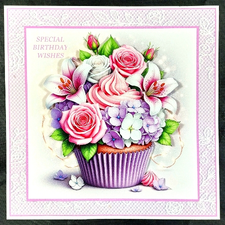 Floral Cupcakes 2 by Linda Short