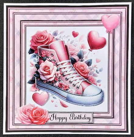 Minikit Flower Sneaker by Linda Short