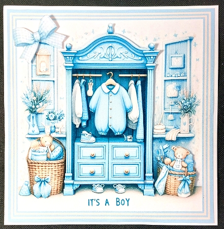 12+its a boy baby wardrobes by Linda Short