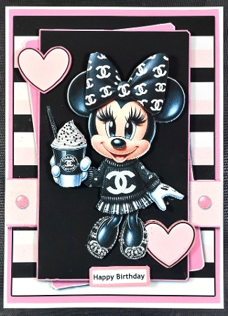5x7 ~ Chanel Minnie Lover by Linda Short
