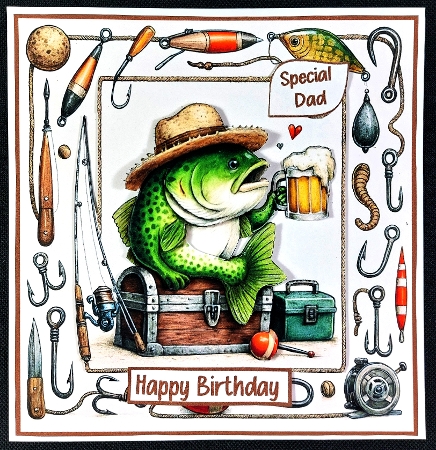 Fishing and a pint by Linda Short