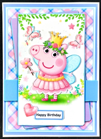 5x7 ~ Peppa Pig Birthday Wishes by Linda Short