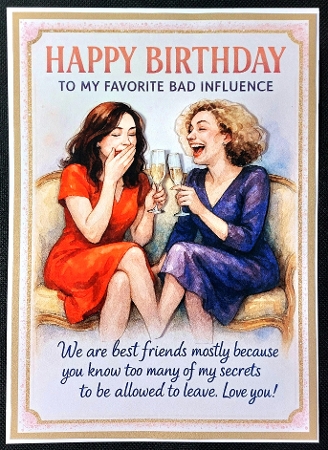 DD – THE BAD INFLUENCE A4 by Linda Short