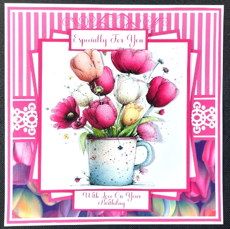 Whimsical Tulips #2 Mini Kit 7x7 (4) * Customer Request* by Linda Short