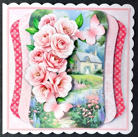 Cottage on the Hill - Stacked Layers Card Mini Kit by Linda Short