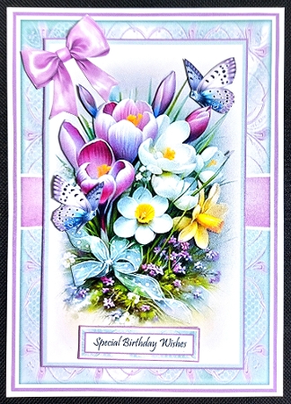 Delicate Crocus Mini Kit by Linda Short