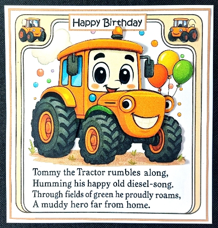 Tommy the tractor by Linda Short
