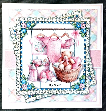 6x6 ~ Its A Girl by Linda Short
