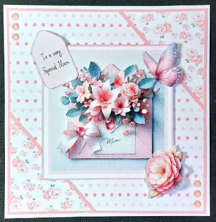 Mothers Day Delivery 2 - 6x6 & 5x7 Versions by Linda Short
