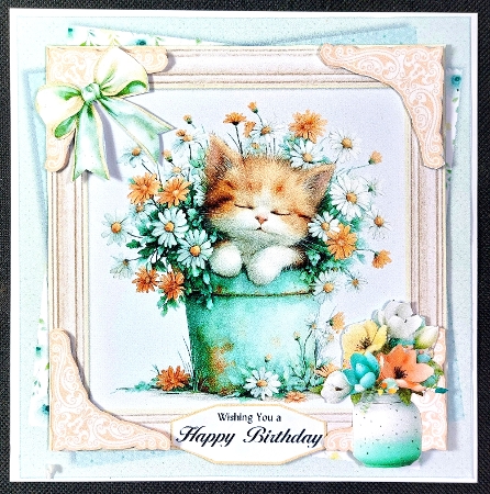 Spring Fresh 2 6x6 by Linda Short