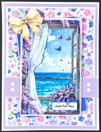5x7 ~ Seaside Floral by Linda Short