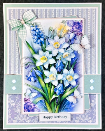 5x7 ~ Dainty Daffodi Bouquet by Linda Short