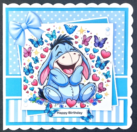 6x6 ~ Eeyore Birthday Wishes by Linda Short