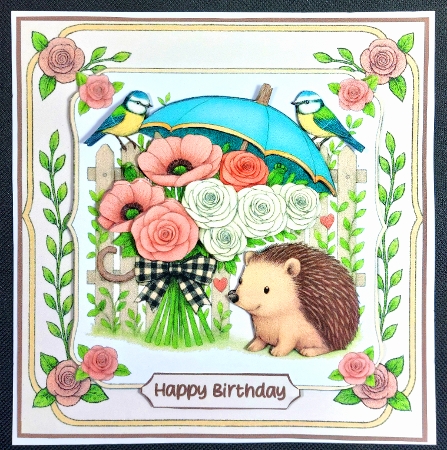 Hedgehog blooms and birdsong by Linda Short