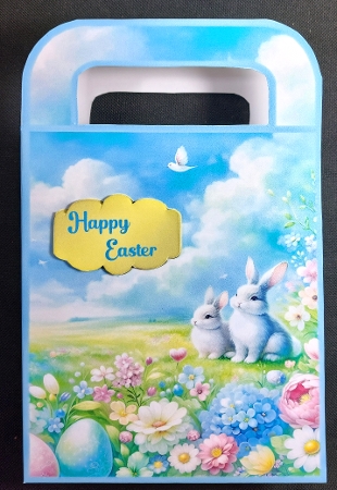 Large Gift Bag - Happy Easter by Linda Short